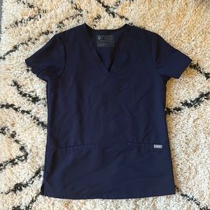 Navy Figs scrubs set XS petite